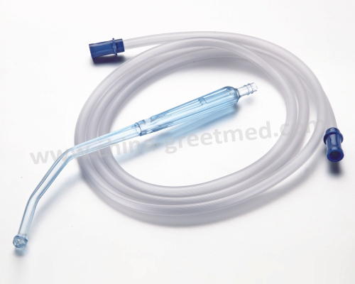 Connectiong Tube with Yankauer Handle