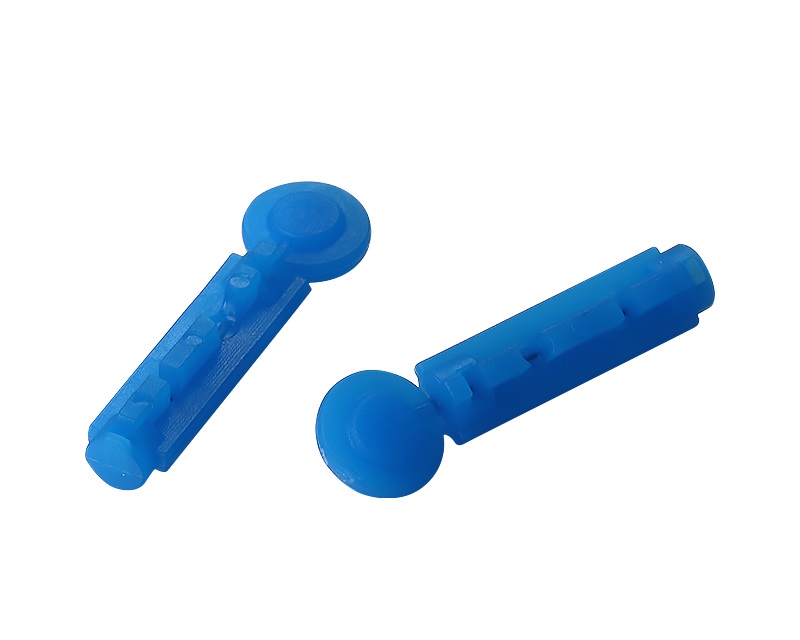 Plastic handle lancet