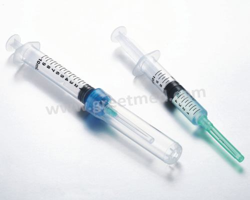 Sliding -sheath Safety Syringe