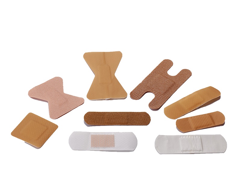 Wound adhesive plaster